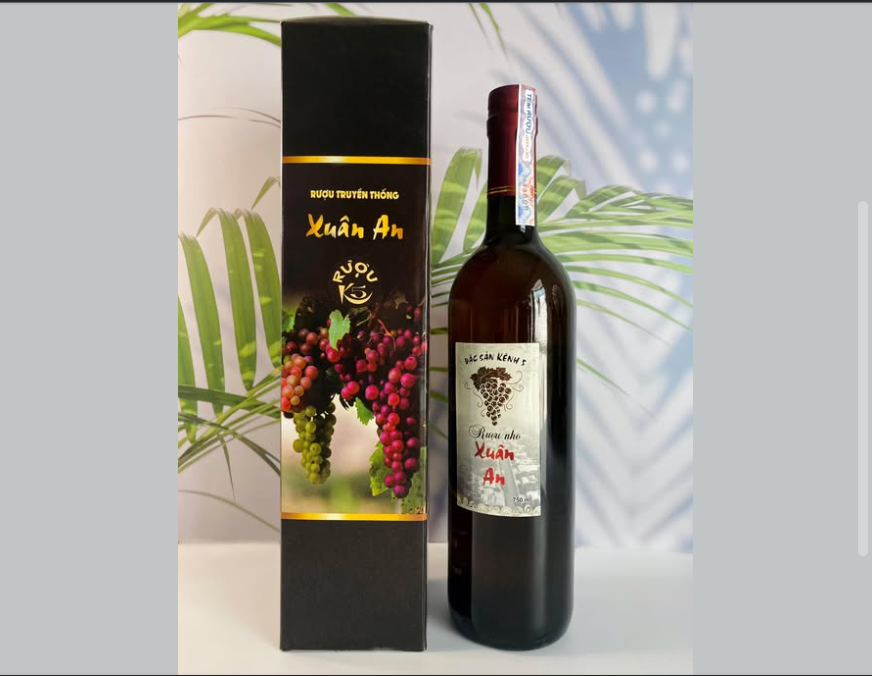 Rượu Nho Xuân An